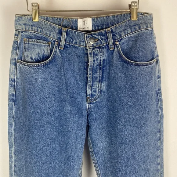 Sample Anine Bing Jackie Jean High Rise Straight Size 27 Defects